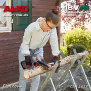 ALKO CSM 1815 Akku Mini Kettensäge 18V Holz schneiden EU9