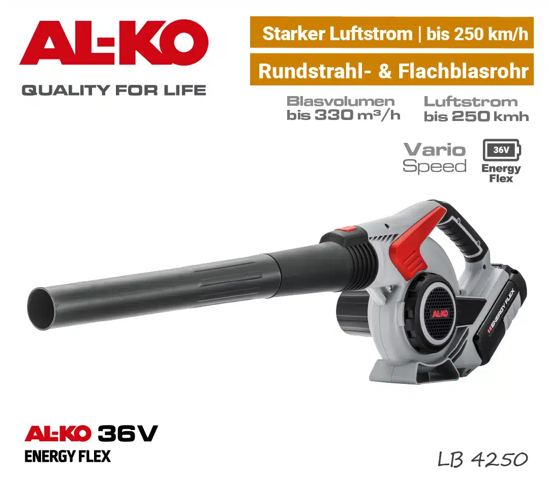 AL-KO LB 4060 Akku-Laubbläser ALKO LB 4060 Akku-Laubbläser 36V EnergyFlex 40V Bläser EU9