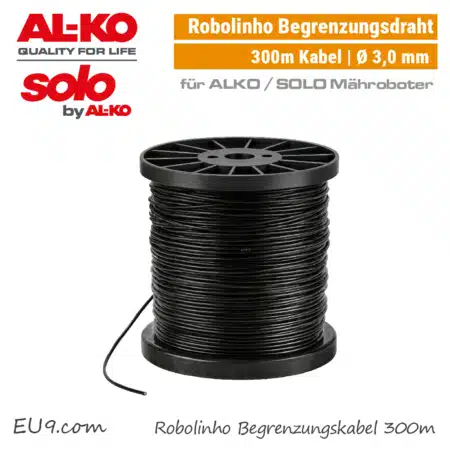 ALKO SOLO Robolinho Begrenzungsdraht 300 m Begrenzungskabel 300m Mähroboter EU9