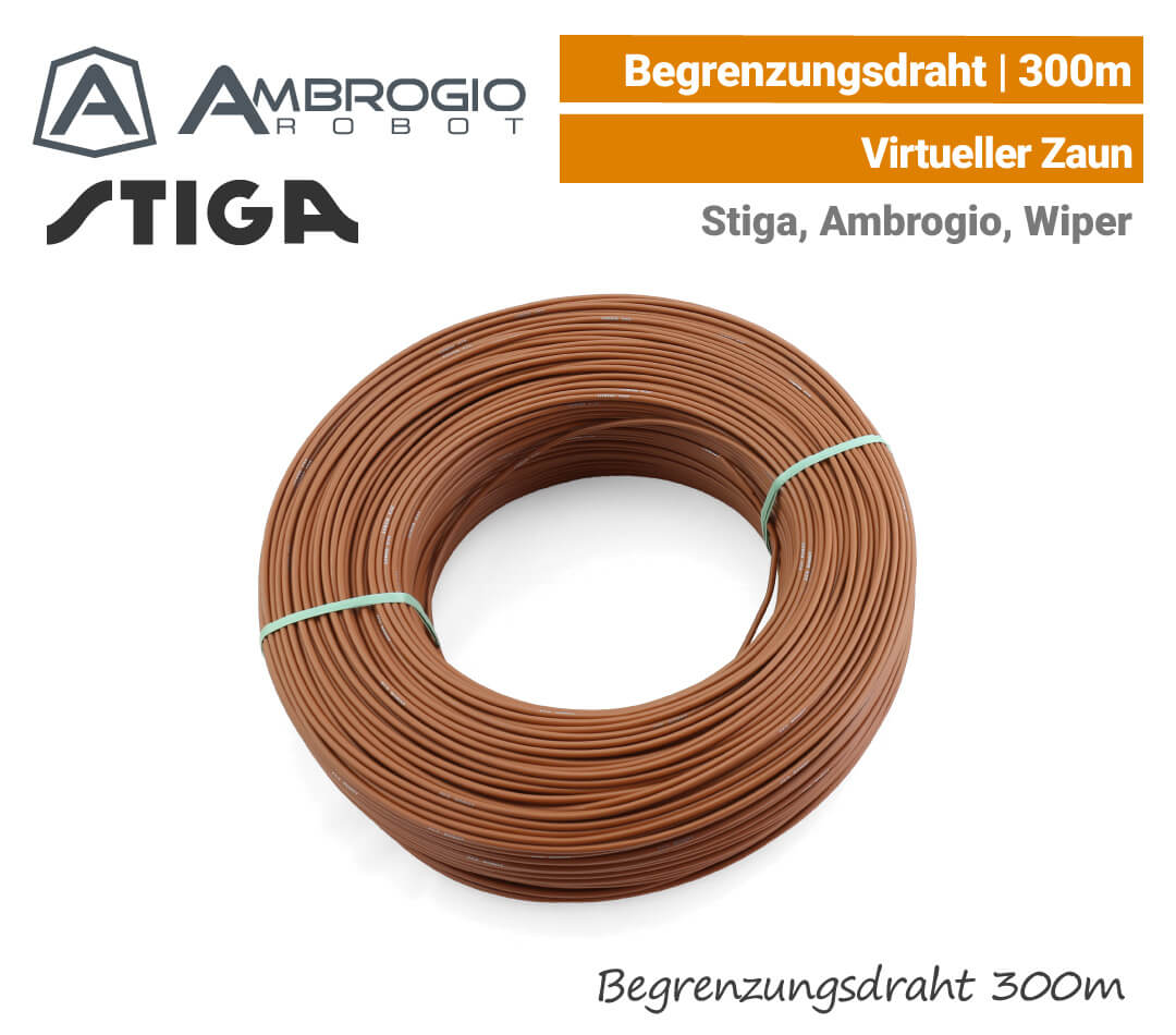Ambrogio Stiga Wiper Begrenzungsdraht 300m Ambrogio Stiga Wiper Begrenzungsdraht 300 m EU9