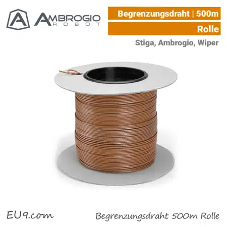 Ambrogio Stiga Wiper Begrenzungsdraht 500 m Rolle EU9