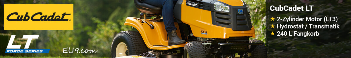 CubCadet LT Rasentraktor Cub Cadet LT Rasentraktor Aufsitzmäher EU9