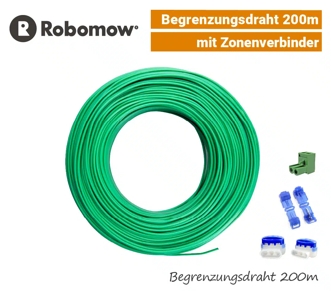 Robomow Begrenzungsdraht 200m Robomow Begrenzungsdraht 200 m Begrenzungskabel 200m Wolf-Garten Cub Cadet EU9
