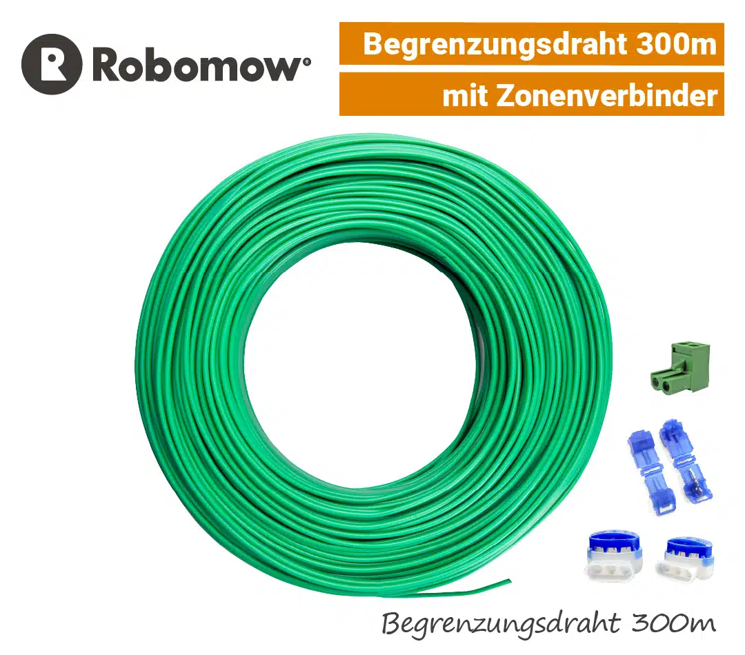 Robomow Begrenzungsdraht 300m Robomow Begrenzungsdraht 300 m Begrenzungskabel 300m Wolf-Garten Cub Cadet EU9