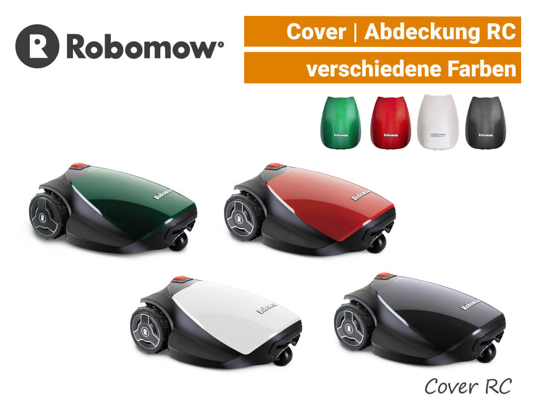 Robomow Cover RC Grün Rot Weiß Schwarz Robomow Cover RC - Abdeckung RC Grün Rot Weiß Schwarz EU9