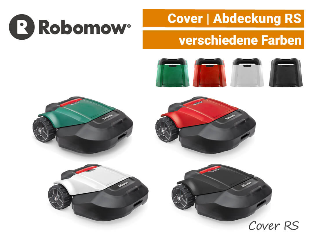 Robomow Abdeckung RS Robomow Cover RS Abdeckung RS Grün Rot Weiß Schwarz EU9