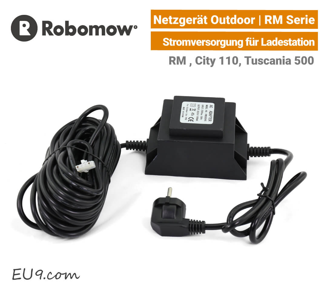 Robomow Netzgerät RM - Outdoor Robomow Netzgerät RM / Ladegerät RM für Ladestation - Outdoor EU9