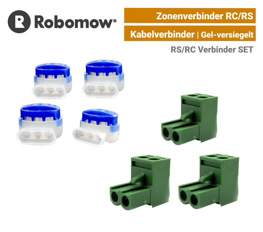 Robomow Zonenverbinder RC RS Robomow Zonenverbinder RC-RS Kabel-Anschlussklemme Ladestation SET EU9