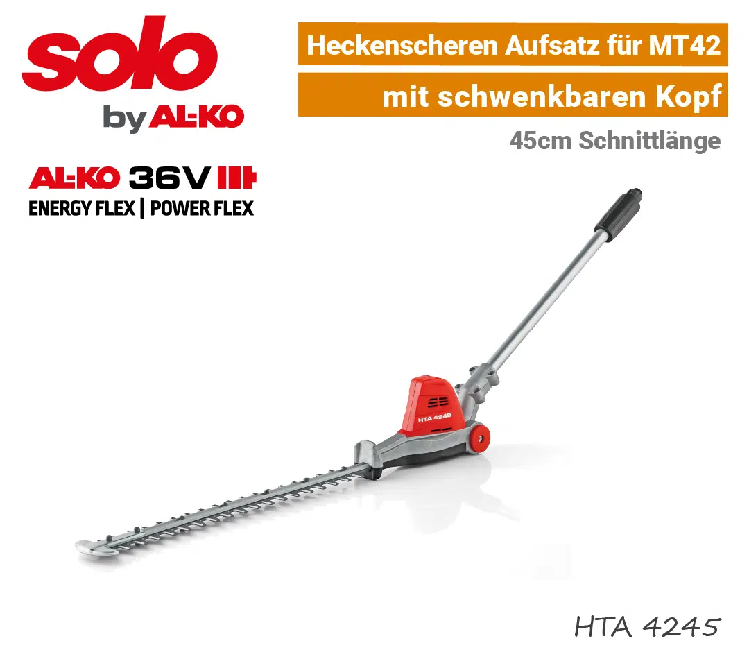SOLO Heckenschere Aufsatz HTA 4245 SOLO ALKO Heckenschere Heckenschneider Aufsatz HTA 4245 MT 42 EU9