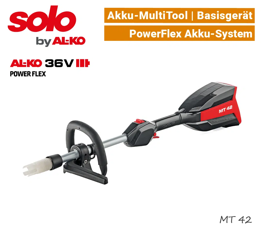 SOLO PowerFlex MT 42 Akku-MultiTool SOLO PowerFlex MT 42 Akku-MultiTool Akku-Motorsense Akku-Trimmer ALKO EU9