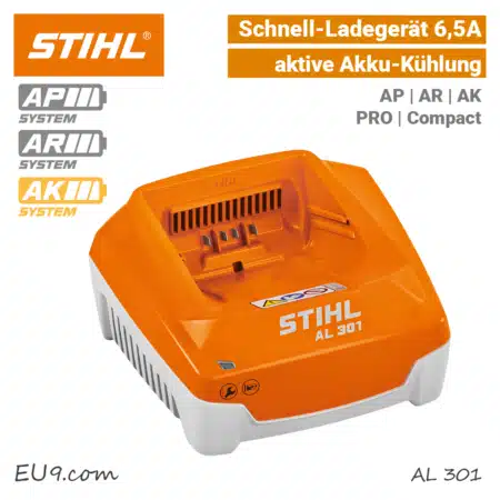 STIHL AL 301 Schnell-Ladegerät AK AP AR PRO Compact EU9