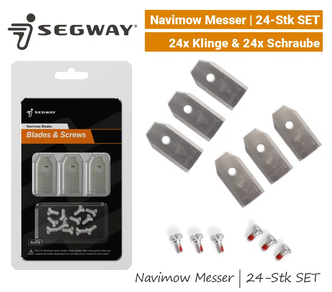 Segway Navimow Messer 24-Stk SET Segway Navimow Messer 24-Stk SET Klingen EU9