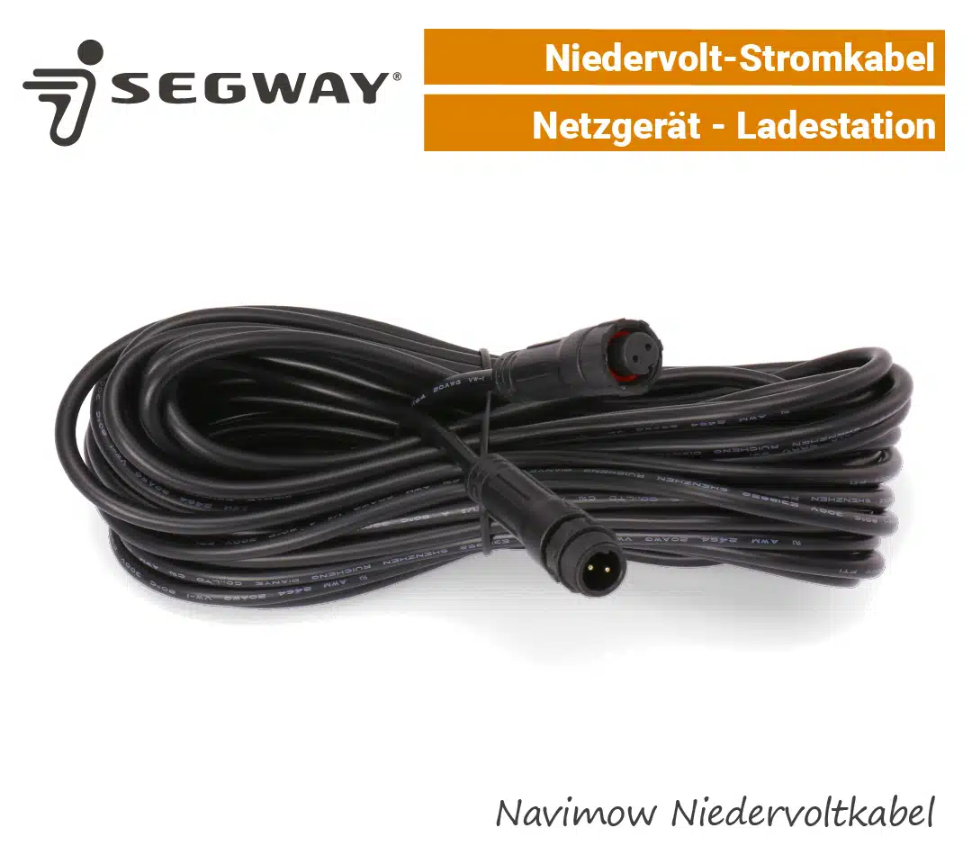 Segway Navimow Stromkabel für die Ladestation Segway Navimow Stromkabel Niedervolt-Verlängerung Ladestation EU9