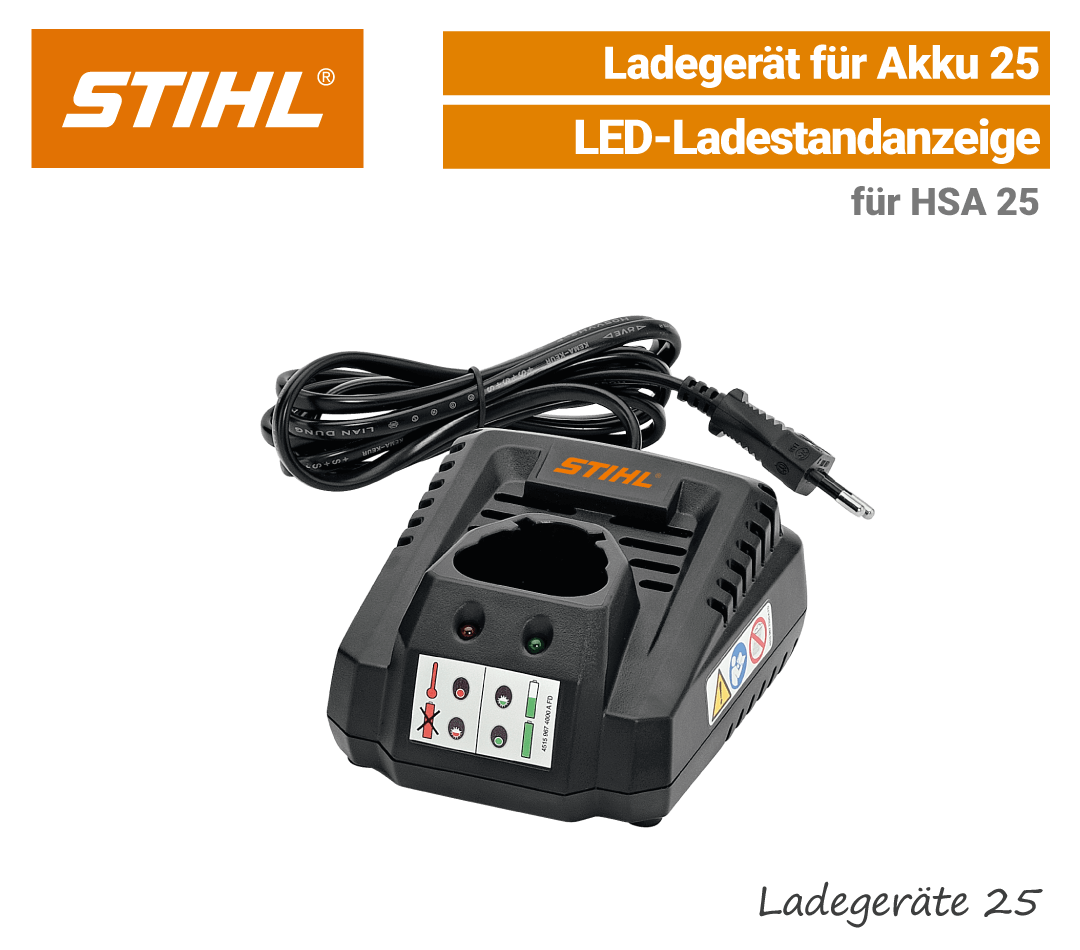 Stihl Ladegerät 25 Stihl Ladegerät 25 HSA 25 EU9