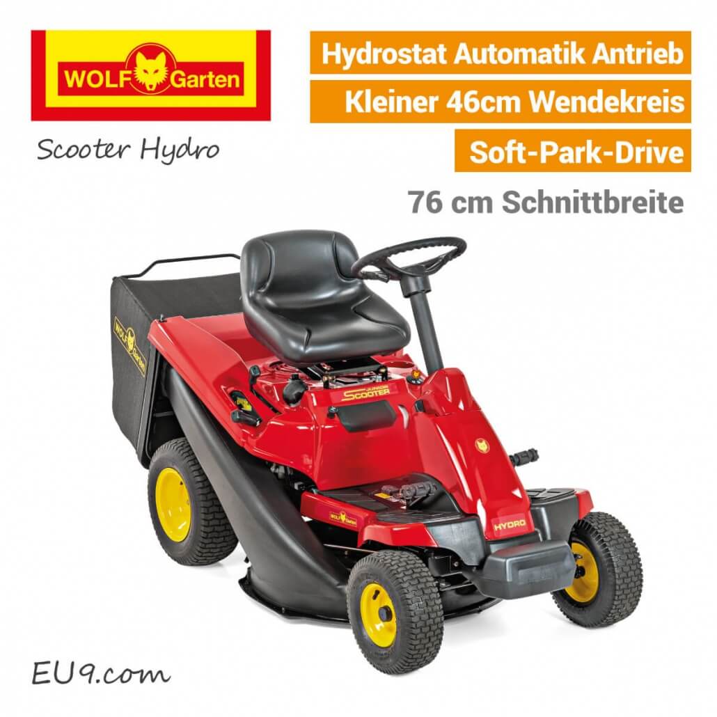 Wolf-Garten Scooter Hydro Aufsitzmäher Wolf-Garten Scooter Hydro Aufsitzmäher-Rasentraktor